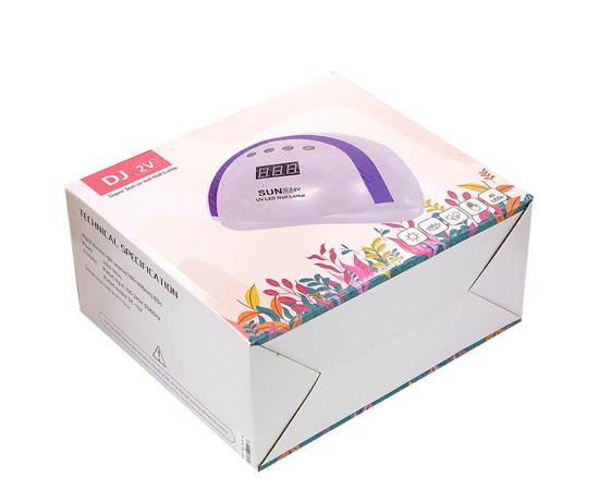 Изображение 5 Лампа для ногтей и шеллака SUN DJ 2V UV+LED 192 Вт
