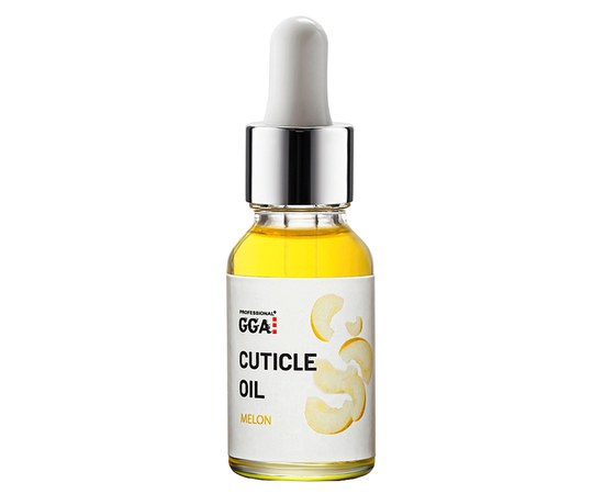 Зображення  Олія для кутикули GGA Professional Cuticle Oil 15 мл, Диня, Аромат: Диня, Об'єм (мл, г): 15