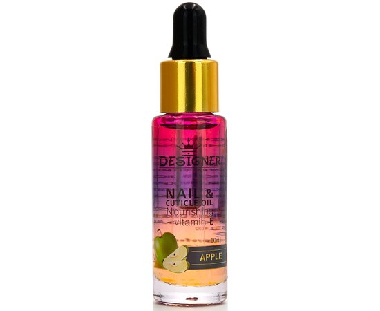 Изображение  Cuticle oil Designer Nail Cuticle Oil 10 ml, Apple, Aroma: Apple, Volume (ml, g): 10