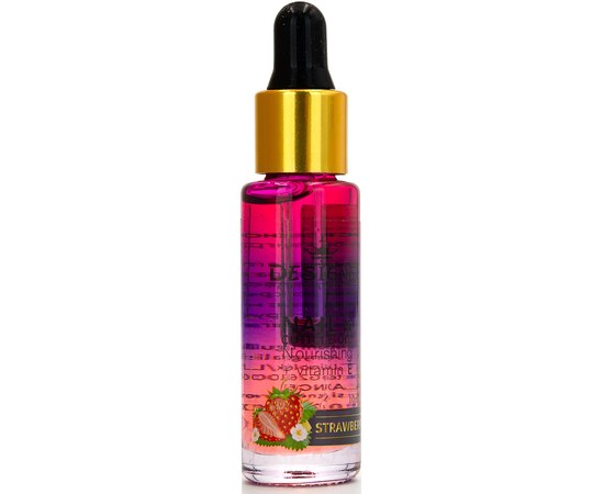 Изображение  Cuticle oil Designer Nail Cuticle Oil 10 ml, Strawberry, Aroma: Strawberry, Volume (ml, g): 10
