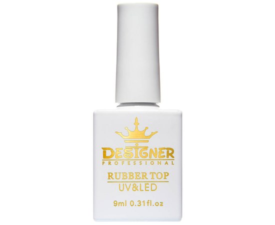 Изображение  Top for gel polish Designer Top Rubber 9 ml