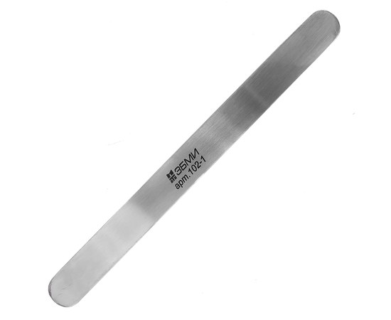 Изображение  Metal spatula ZMBI 102-1 wide for depilation 1 pc