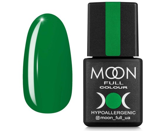 Зображення  Гель лак Moon Full Fashion color №244 зелений, 8 мл, Об'єм (мл, г): 8, Цвет №: 244