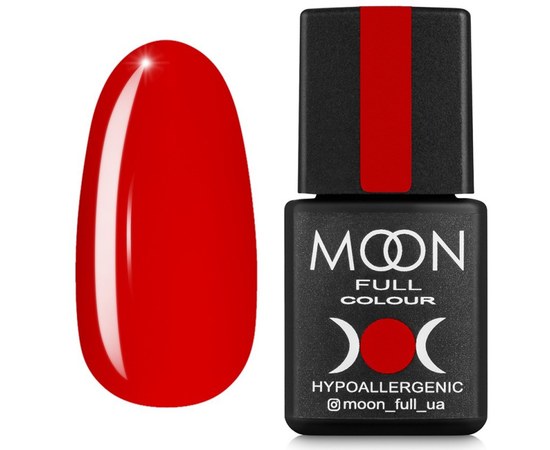 Изображение  Gel polish Moon Full Ferrari №801 red, 8 ml, Volume (ml, g): 8, Color No.: 801