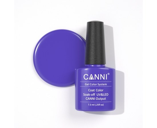 Изображение  Gel polish CANNI 079 azure, 7.3 ml, Volume (ml, g): 44992, Color No.: 79