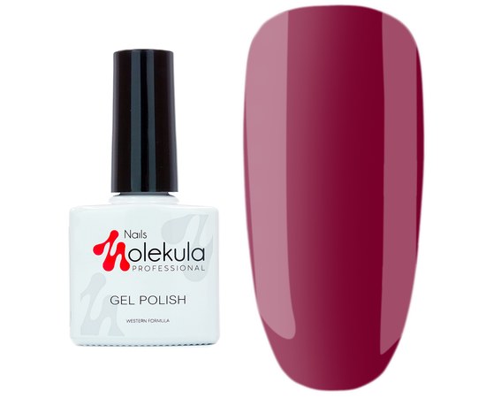 Изображение  Nails Molekula Gel Polish 11 ml, № 063 Cherry, Volume (ml, g): 11, Color No.: 63