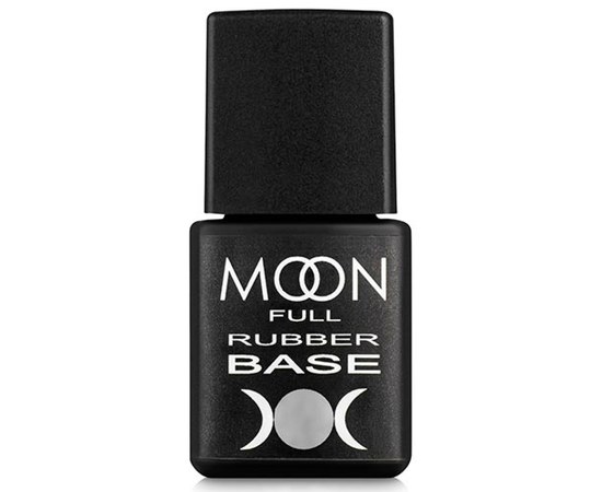 Изображение  Каучуковая база для гель-лака Moon Full Rubber Base, 8 мл, Объем (мл, г): 8