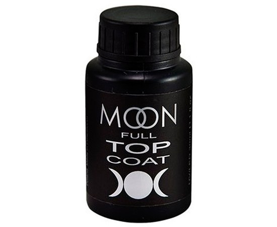 Зображення  Топ для гель-лаку Moon Full Top Coat, 30 мл, Об'єм (мл, г): 30
