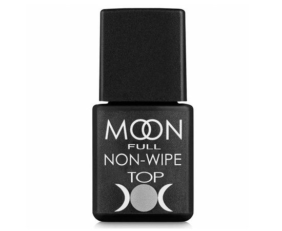 Изображение  Top without a sticky layer Moon Full Top No Wipe, 8 ml