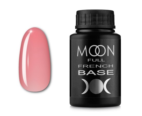 Изображение  Base for gel polish Moon Full Base French 30 ml, № 1, Volume (ml, g): 30, Color No.: 1