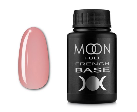Изображение  Base for gel polish Moon Full Base French 30 ml, No. 3, Volume (ml, g): 30, Color No.: 3