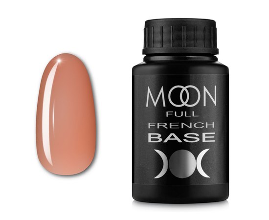 Изображение  Base for gel polish Moon Full Base French 30 ml, No. 4, Volume (ml, g): 30, Color No.: 4