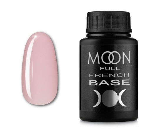 Изображение  Base for gel polish Moon Full Base French 30 ml, No. 6, Volume (ml, g): 30, Color No.: 6