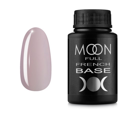 Изображение  Base for gel polish Moon Full Base French 30 ml, No. 12, Volume (ml, g): 30, Color No.: 12