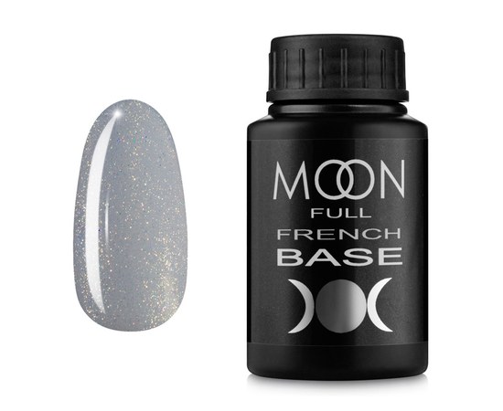 Изображение  Base for gel polish Moon Full Base French 30 ml, No. 14, Volume (ml, g): 30, Color No.: 14