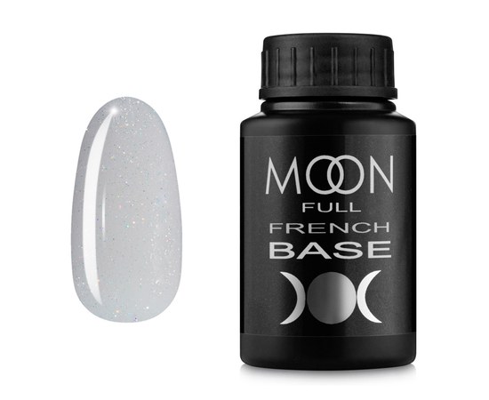 Изображение  Base for gel polish Moon Full Base French 30 ml, No. 15, Volume (ml, g): 30, Color No.: 15