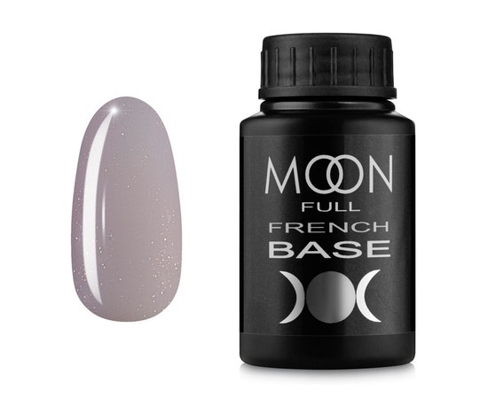 Изображение  Base for gel polish Moon Full Base French 30 ml, No. 17, Volume (ml, g): 30, Color No.: 17