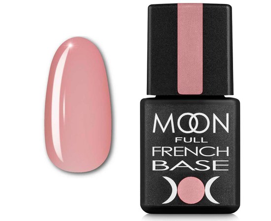Изображение  Base for gel polish Moon Full Base French 8 ml, No. 3, Volume (ml, g): 8, Color No.: 3