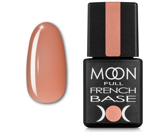 Изображение  Base for gel polish Moon Full Base French 8 ml, No. 4, Volume (ml, g): 8, Color No.: 4