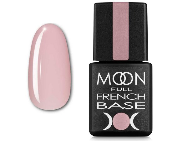 Изображение  Base for gel polish Moon Full Base French 8 ml, No. 6, Volume (ml, g): 8, Color No.: 6