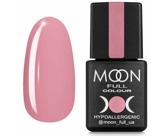 Зображення  Гель лак Moon Full Air Nude №17 вінтажний рожевий світлий, 8 мл, Об'єм (мл, г): 8, Цвет №: 017