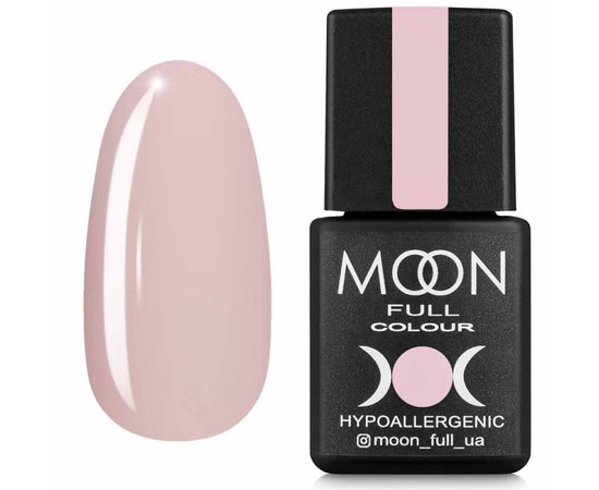 Изображение  Gel polish Moon Full Air Nude No. 19 delicate peach, 8 ml, Volume (ml, g): 8, Color No.: 19