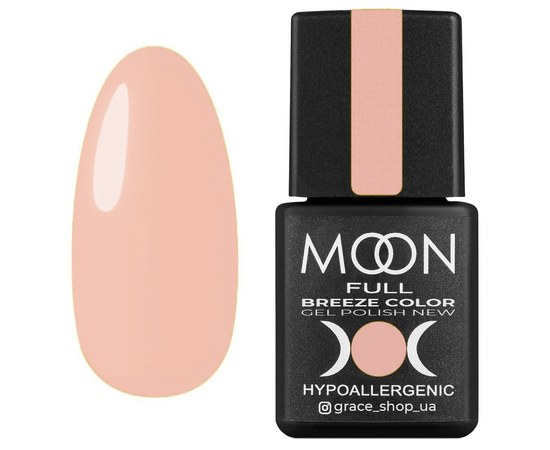 Изображение  Gel polish for nails Moon Full Breeze Color 8 ml, № 404, Volume (ml, g): 8, Color No.: 404