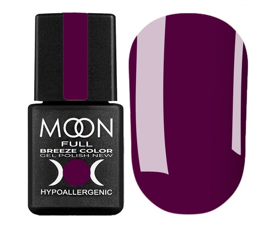 Изображение  Gel polish for nails Moon Full Breeze Color 8 ml, № 410, Volume (ml, g): 8, Color No.: 410