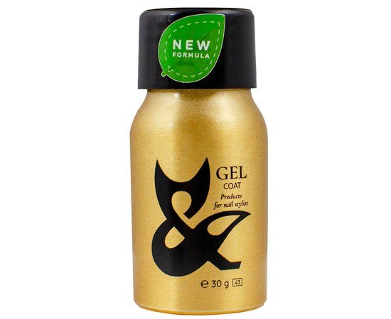 Изображение  Top for gel polish without sticky layer FOX Top Power 30 ml (aluminum), Volume (ml, g): 30
