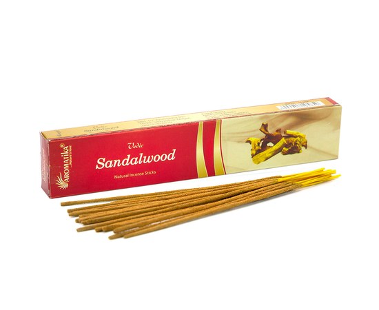 Изображение  Sandalwood aroma sticks, 15 g