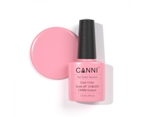 Изображение  Gel Polish CANNI 246 grayish pink, 7.3 ml, Volume (ml, g): 44992, Color No.: 246