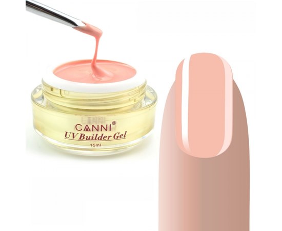 Изображение  CANNI 308 Hard Pink Builder Gel, 15 ml, Volume (ml, g): 15, Color No.: 308
