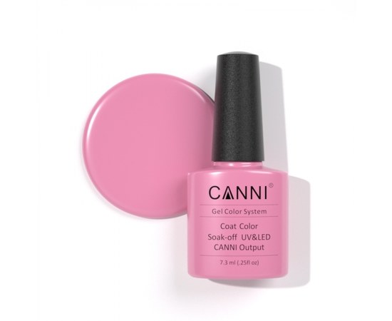 Изображение  Gel polish CANNI 247 natural pink, 7.3 ml, Volume (ml, g): 44992, Color No.: 247