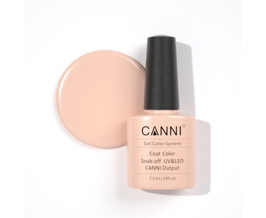 Изображение  Gel polish CANNI 240 nude pink, 7.3 ml, Volume (ml, g): 44992, Color No.: 240