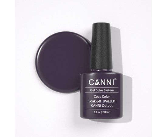 Изображение  Gel polish CANNI 170 taupe, 7.3 ml, Volume (ml, g): 44992, Color No.: 170