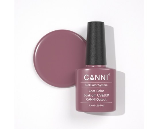 Изображение  Gel polish CANNI 175 dark caramel, 7.3 ml, Volume (ml, g): 44992, Color No.: 175