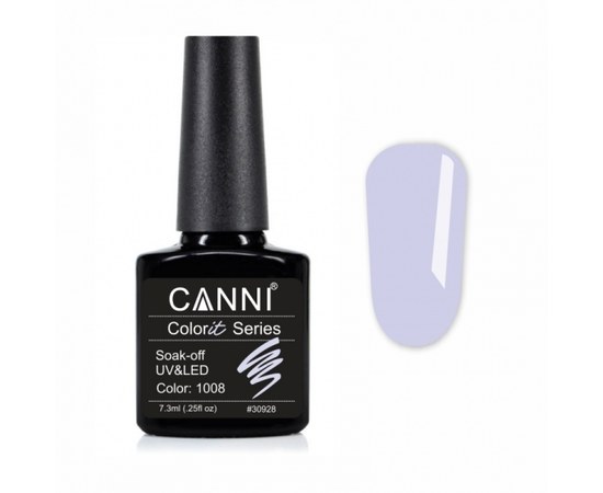 Изображение  Gel polish CANNI Colorit 1008 light lavender, 7.3 ml, Color No.: 1008