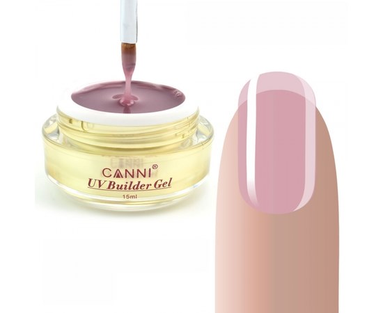 Изображение  Builder Gel CANNI 321 Soft Pink translucent, 15 ml, Volume (ml, g): 15, Color No.: 321