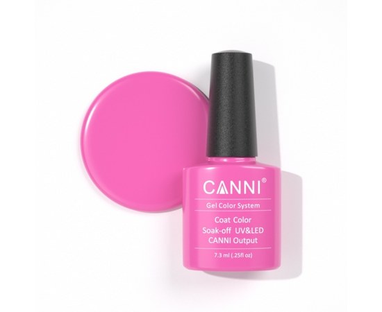 Изображение  Gel polish CANNI 114 lilac-pink, 7.3 ml, Volume (ml, g): 44992, Color No.: 114