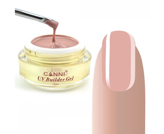 Изображение  CANNI 304 Cover Pink Builder Gel, 15 ml, Volume (ml, g): 15, Color No.: 304