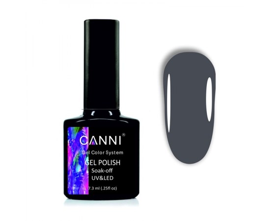 Изображение  Gel polish CANNI 1055 brown opal, 7.3 ml, Volume (ml, g): 44992, Color No.: 1055