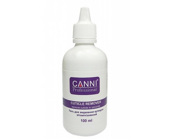Зображення  Ремувер для кутикули вітамінізований CANNI, 100 мл, Об'єм (мл, г): 100