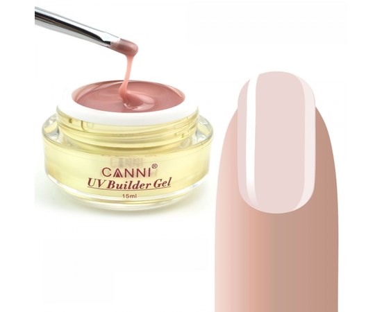 Изображение  CANNI 302 Thing Pink Builder Gel, 15 ml, Volume (ml, g): 15, Color No.: 302