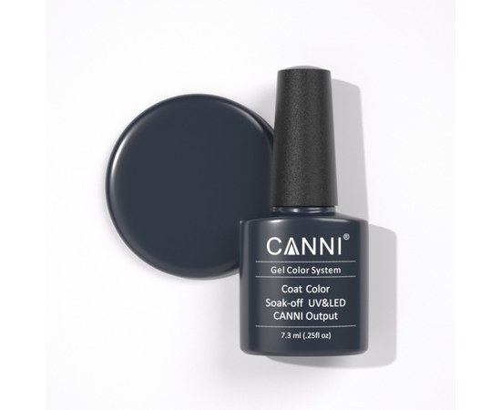 Изображение  Gel polish CANNI 180 dark turquoise, 7.3 ml, Volume (ml, g): 44992, Color No.: 180