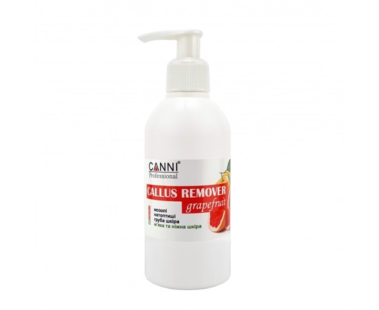 Изображение  Callus remover for pedicure CANNI grapefruit, 300 ml, Aroma: Grapefruit, Volume (ml, g): 300