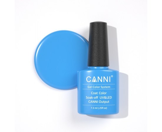 Изображение  Gel polish CANNI 230 classic blue, 7.3 ml, Volume (ml, g): 44992, Color No.: 230