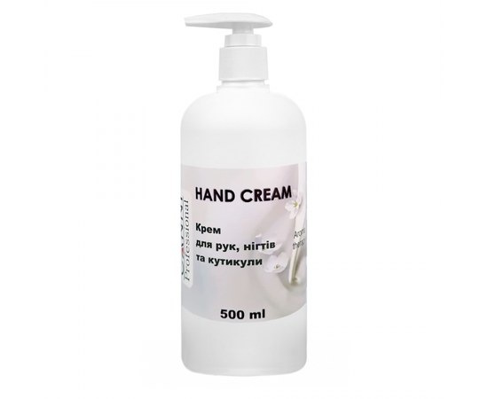 Изображение  Cream for hands, nails and cuticles regenerating and moisturizing AROMATHERAPY, CANNI, 500 ml, Volume (ml, g): 500