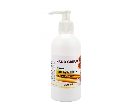 Изображение  Cream for hands, nails and cuticles with CANNI beeswax, 300 ml, Volume (ml, g): 300
