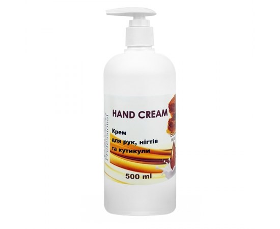 Изображение  Cream for hands, nails and cuticles with CANNI beeswax, 500 ml, Volume (ml, g): 500