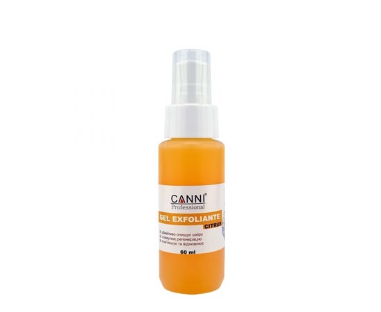 Изображение  Gel exfoliant CANNI citrus, 60 ml, Aroma: Citrus, Volume (ml, g): 60